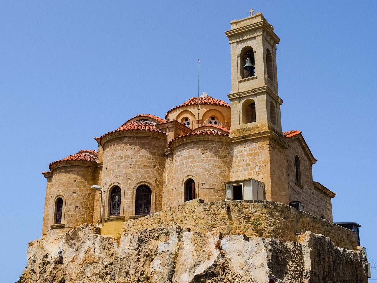 Panagia Chrysopolitissa Church in Paphos, Cyprus
