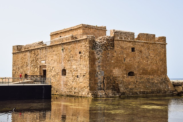 Paphos Castle in Paphos, Cyprus