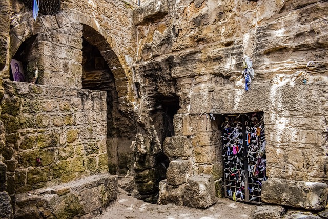 St. Solomon's Catacombs in Paphos, Cyprus