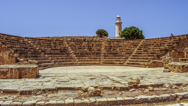 The Paphos Odeon in Paphos, Cyprus