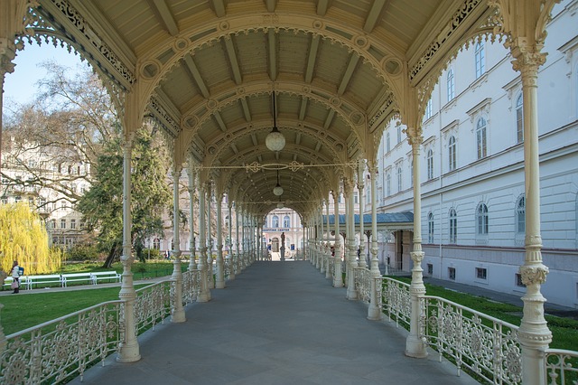 Park Colonnade in Karlovy Vary, Czech Republic