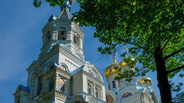 Saint Peter and Paul Cathedral in Karlovy Vary, Czech Republic