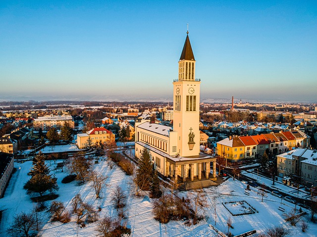 Church of St. Cyril and Methodius in Olomouc, Czech Republic