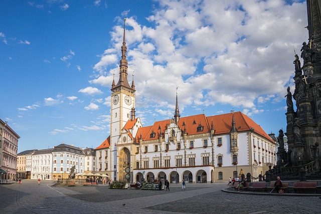 Town Hall in Olomouc, Czech Republic