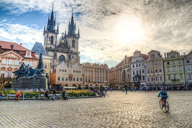 Old Town Square in Prague, Czech Republic