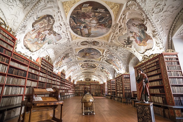 Strahov Monastery in Prague, Czech Republic