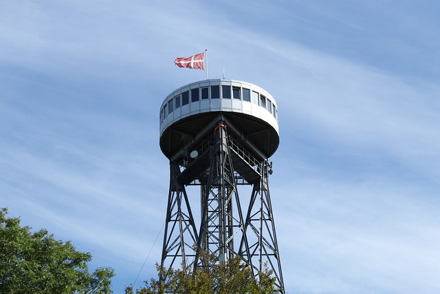 Aalborg Tower in Aalborg, Denmark