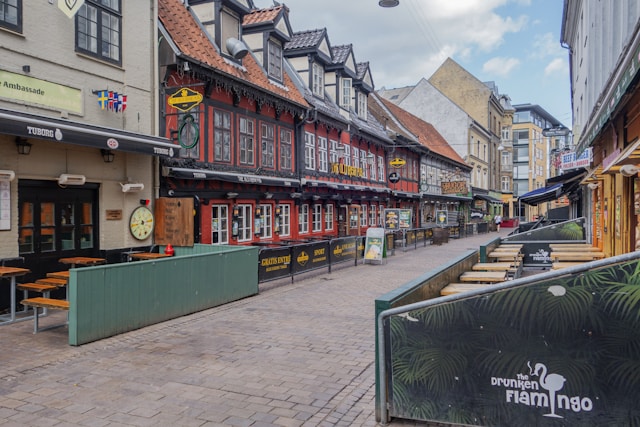 Jomfru Ane Gade in Aalborg, Denmark