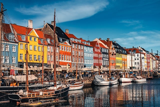 Nyhavn in Copenhagen, Denmark
