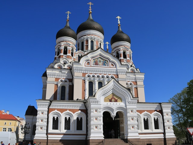 Alexander Nevsky Cathedral in Tallinn, Estonia