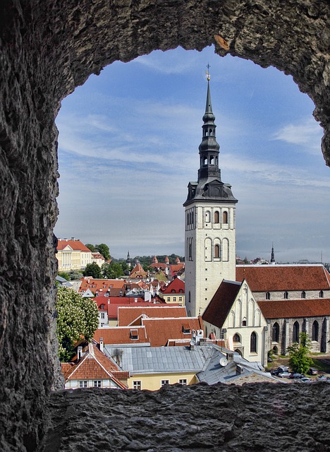 St. Olaf's Church in Tallinn, Estonia