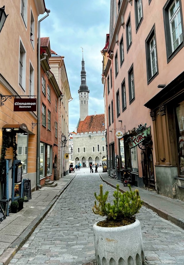 Tallinn Old Town in Tallinn, Estonia