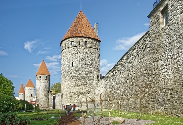 Toompea Castle in Tallinn, Estonia