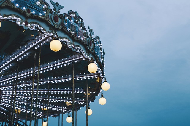 Linnanmaeki Amusement Park in Helsinki, Finland