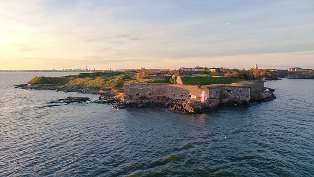 Suomenlinna Fortress in Helsinki, Finland