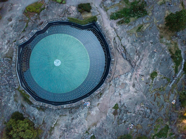 Temppeliaukio Church in Helsinki, Finland