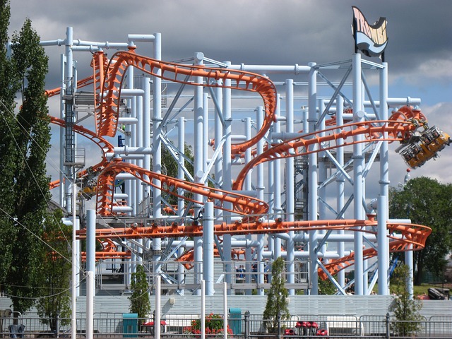 Sarkanniemi Amusement Park in Tampere, Finland