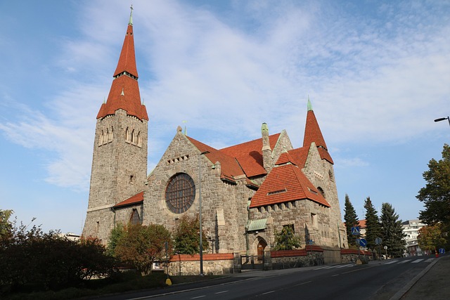 Tampere Cathedral in Tampere, Finland