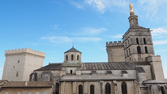 Avignon Cathedral in Avignon, France