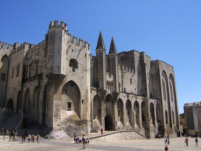 Palais des Papes in Avignon, France