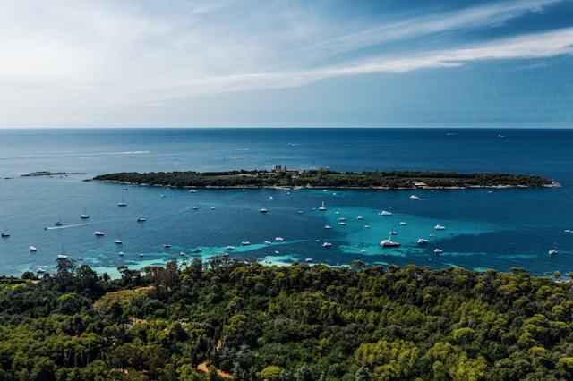 Île Sainte-Marguerite in Cannes, France
