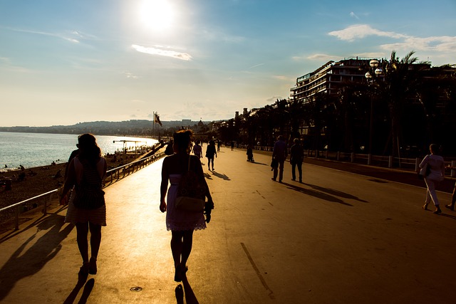 La Croisette in Cannes, France