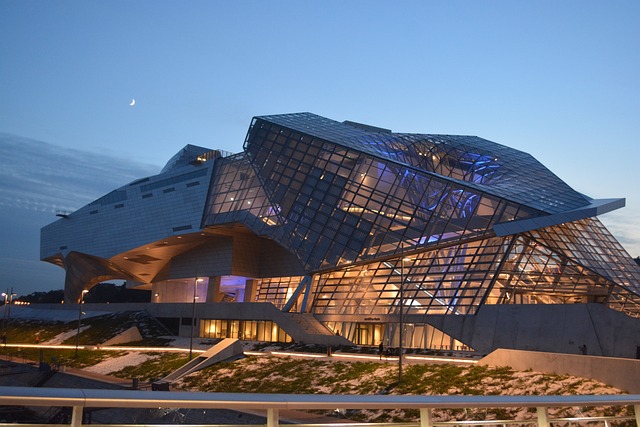 Confluence Museum in Lyon, France