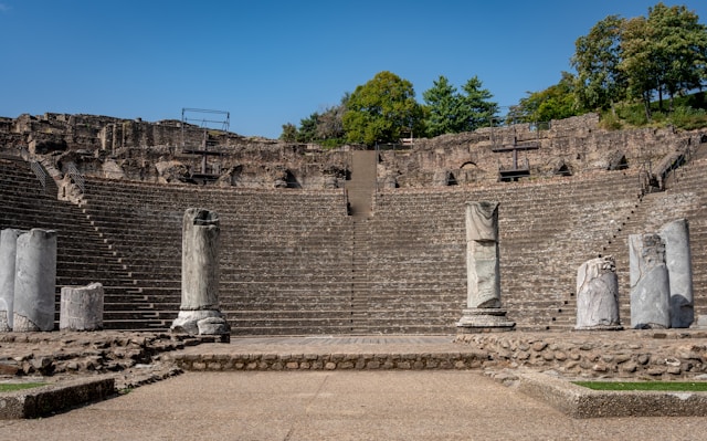 Fourvière Roman Theatre in Lyon, France