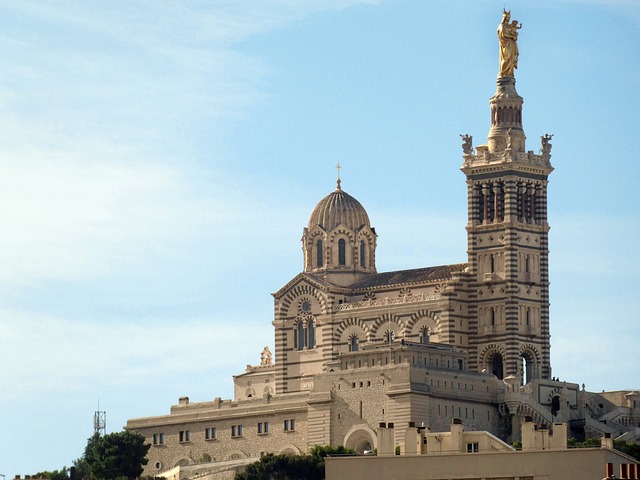 Basilique Notre-Dame de la Garde in Marseille, France