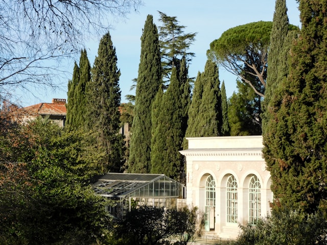 Jardin des Plantes in Montpellier, France