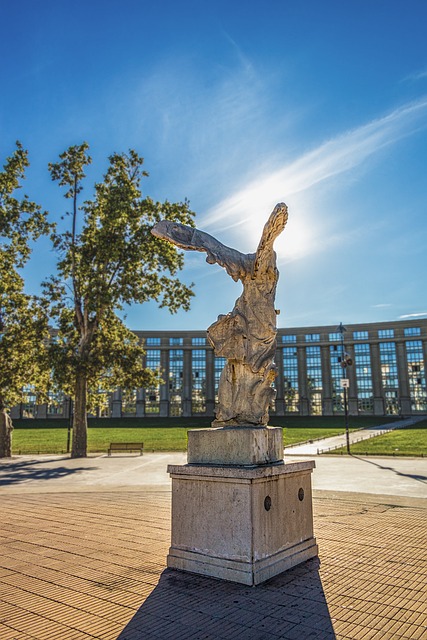 Place de l'Europe in Montpellier, France