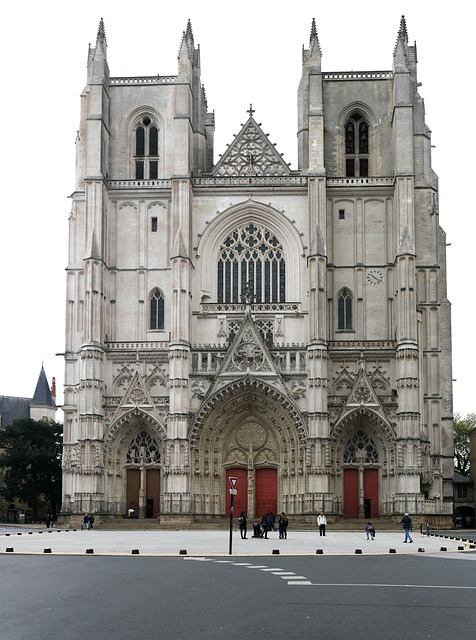 Cathedral of Saint Peter and Saint Paul in Nantes, France