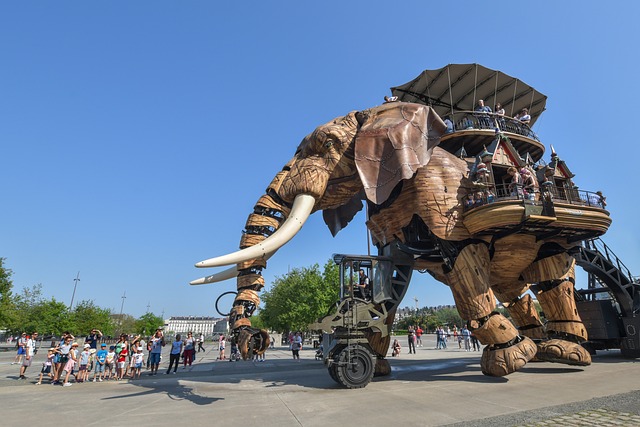 Les Machines de l'île in Nantes, France