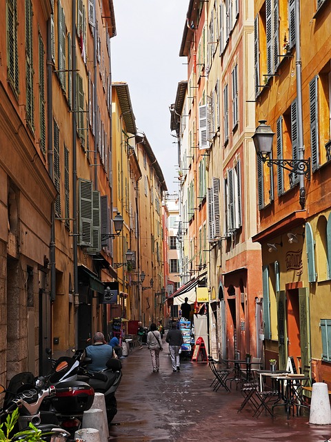 Old Town (Vieux Nice) in Nice, France