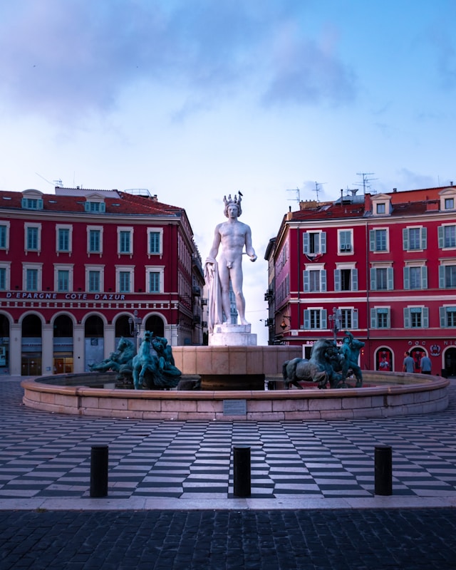 Place Masséna in Nice, France
