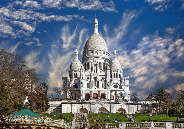 Sacré-Cœur Basilica in Paris, France