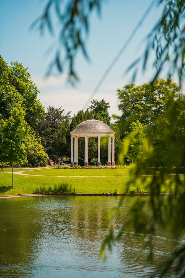 Parc de l'Orangerie in Strasbourg, France