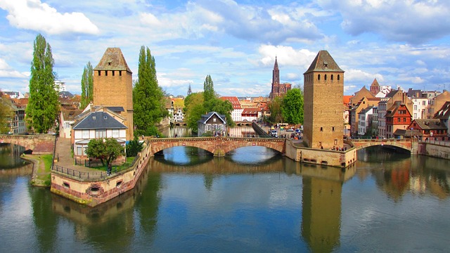 Ponts Couverts in Strasbourg, France