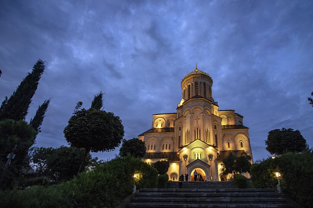 Holy Trinity Cathedral (Sameba) in Tbilisi, Georgia