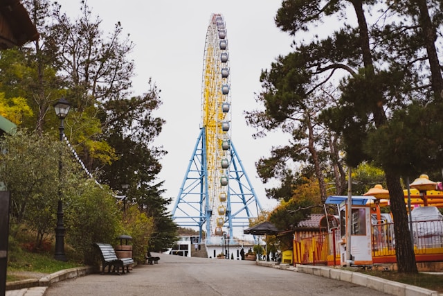 Mtatsminda Park & Funicular in Tbilisi, Georgia