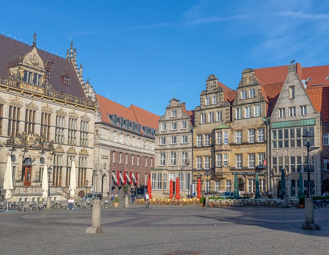 Bremer Marktplatz in Bremen, Germany
