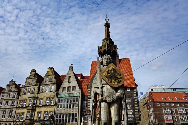 Roland Statue in Bremen, Germany