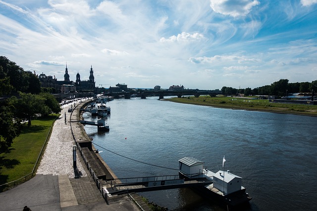 Brühl's Terrace in Dresden, Germany