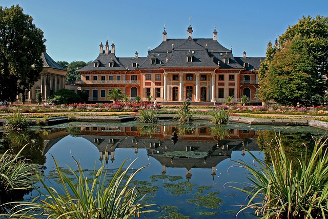 Pillnitz Palace in Dresden, Germany
