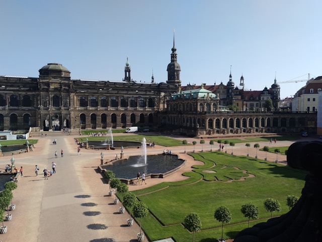 Zwinger Palace in Dresden, Germany