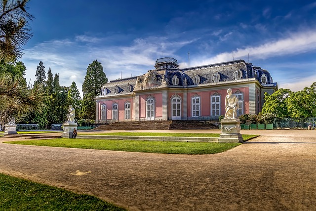 Benrath Palace in Düsseldorf, Germany