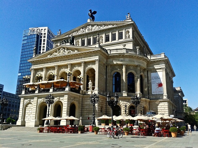 Alte Oper in Frankfurt, Germany