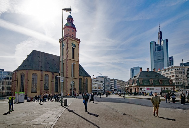 St. Catherine's Church in Frankfurt, Germany