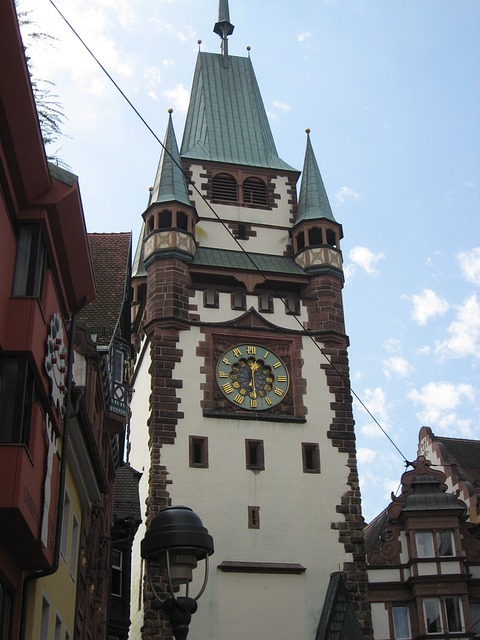 Martinstor in Freiburg, Germany