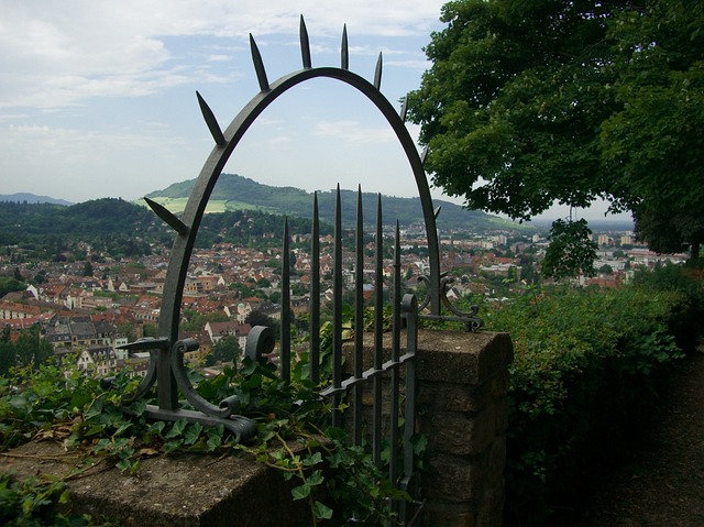 Schlossberg in Freiburg, Germany